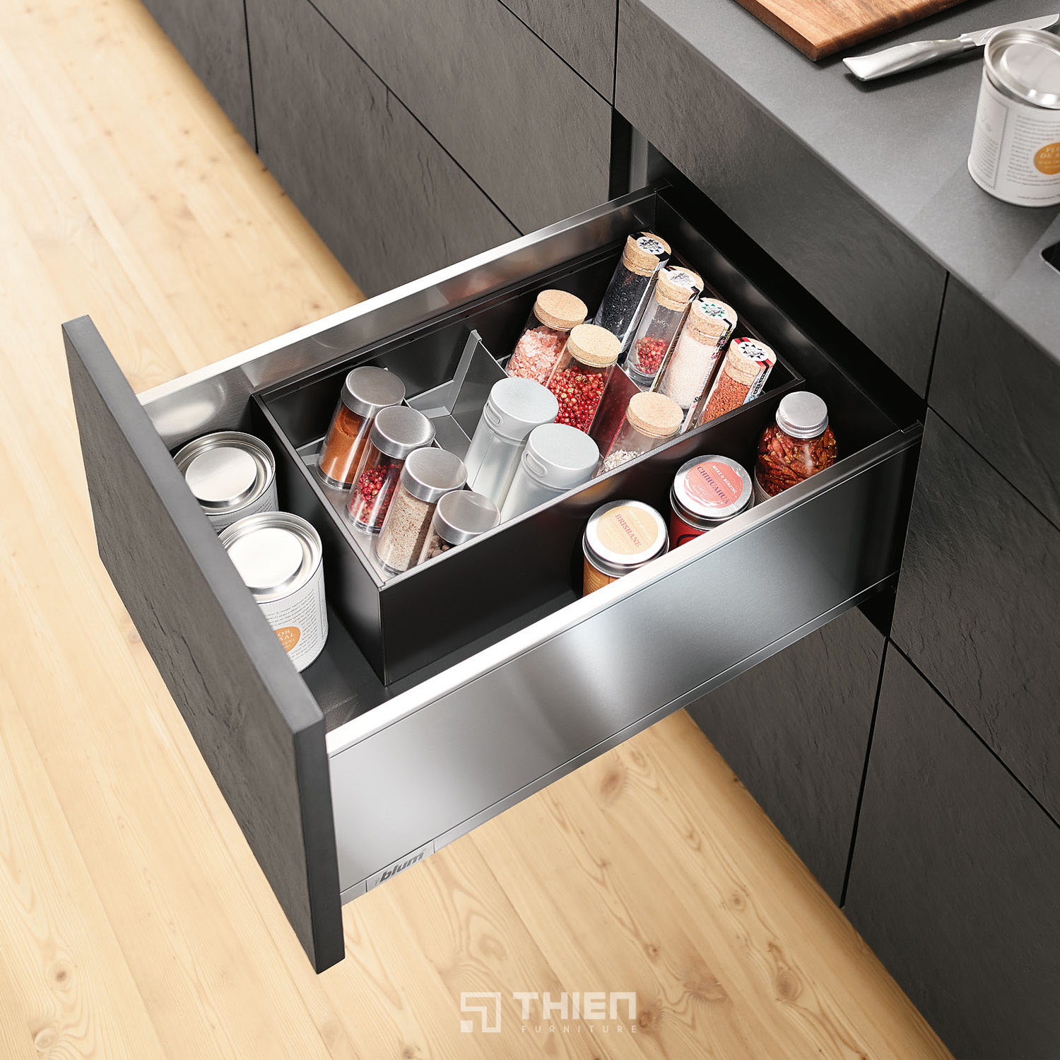 Khay đựng gia vị Blum AMBIA-LINE ZC7G0P0I 8058240